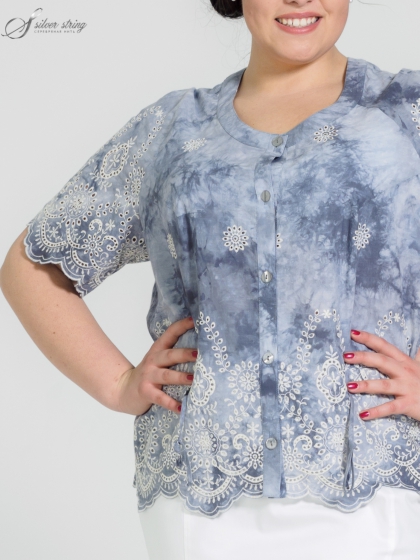 Женская одежда больших размеров - блузка - 2504134