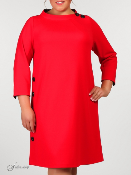 Женская одежда больших размеров - платье - 275554903